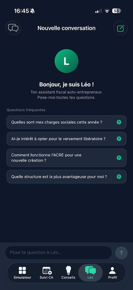 Léo assistant IA